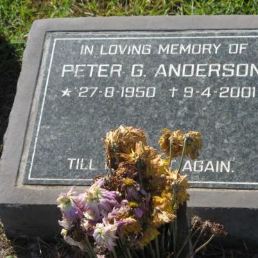 ANDERSON Peter G. 1950-2001