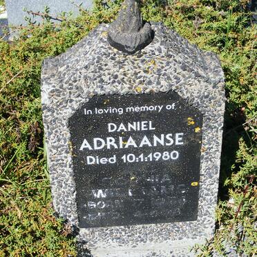 ADRIAANSE Daniel -1980 :: WILLIAMS Sophia