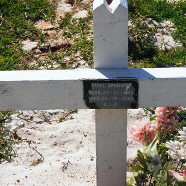 ABRAHAMS Ethel 1948-2002