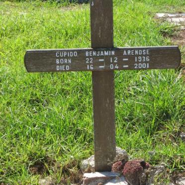 ARENDSE Cupido Benjamin 1936-2001