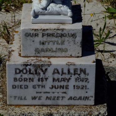 ALLEN Dolly 1917-1921