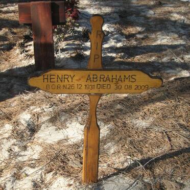 ABRAHAMS Henry 1931-2009