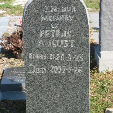 AUGUST Petrus 1928-2000