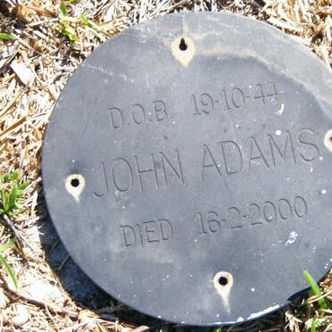ADAMS John 1944-2000