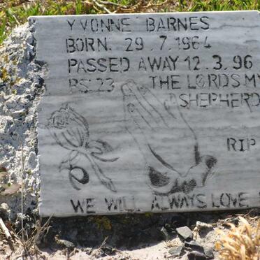 BARNES Yvonne 1964-1996