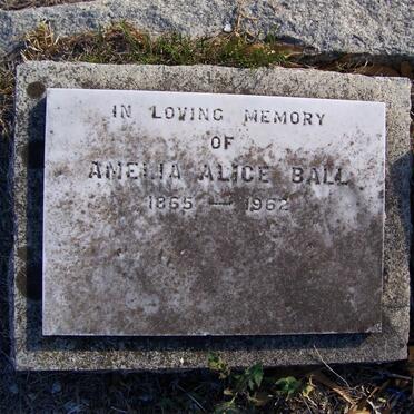 BALL Amelia Alice 1865-1962