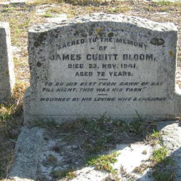 BLOOM James Cubitt -1941