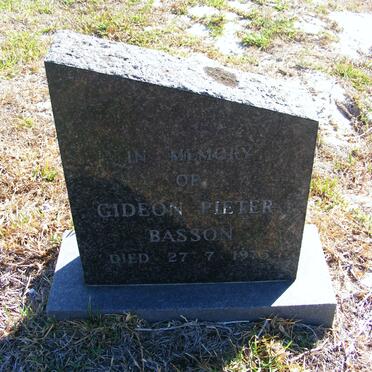 BASSON Gideon Pieter -1975