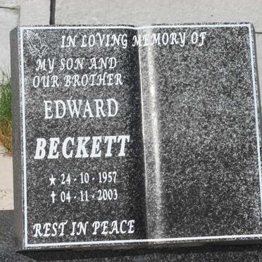 BECKETT Edward 1957-2003
