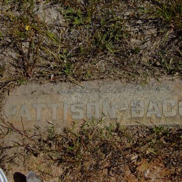 BACON Sophia Mary, PATTISON -1937