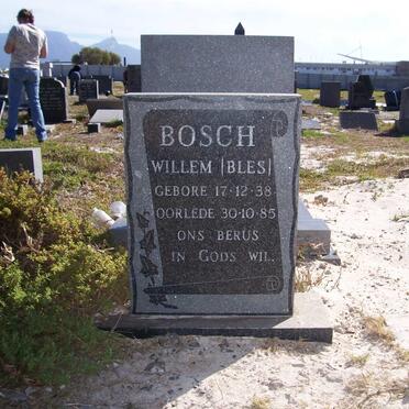 BOSCH Willem 1938-1985
