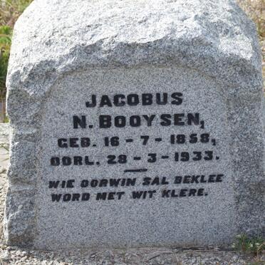 BOOYSEN Jacobus N. 1858-1933