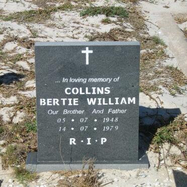 COLLINS Bertie William 1948-1979