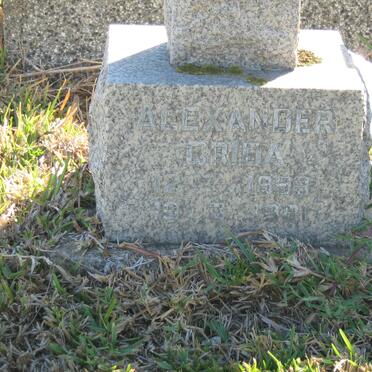 CRIDA Alexander 1899-1981