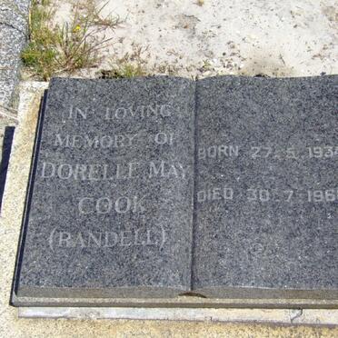 COOK Dorelle May nee RANDELL 1934-1968