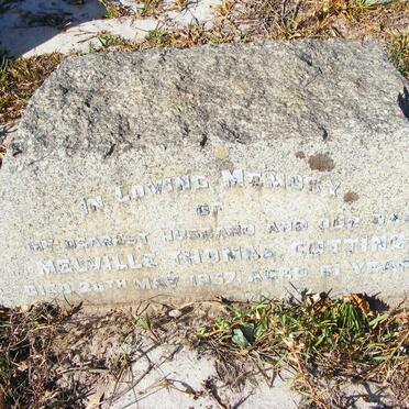 CUTTING Melville Thomas -1937