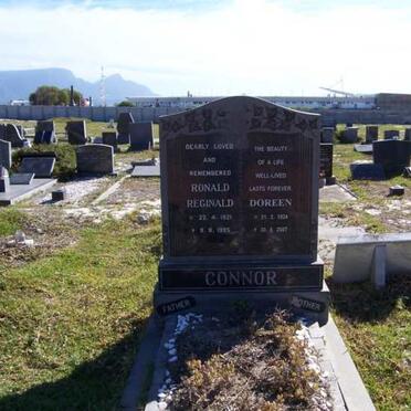 CONNOR Ronald Reginald 1921-? &amp; Doreen 1924-200?