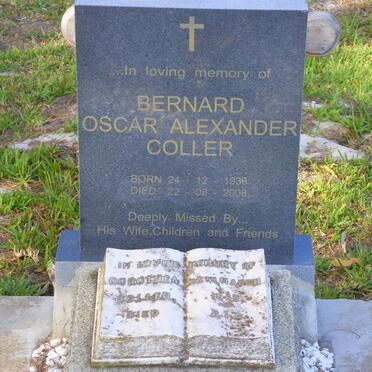 COLLER Bernard Oscar Alexander 1936-2008 :: COLLER Dorothea -1960
