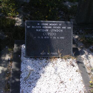 CUPIDO Nathan Lyndon 1970-1993