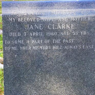 CLARKE Jane -1960