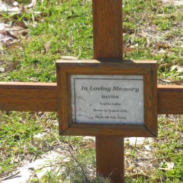 DAVIDS Sophia Lidia 1921-2004
