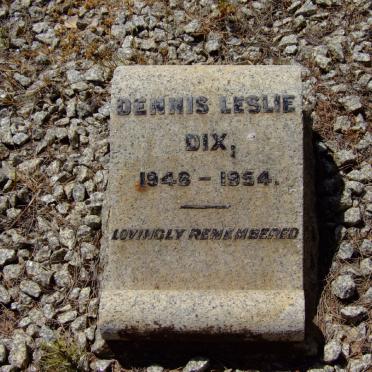 DIX Dennis Leslie 1948-1954