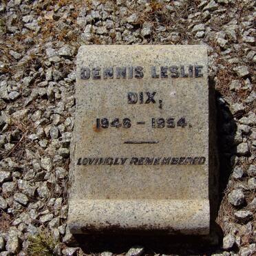 DIX Dennis Leslie 1948-1954