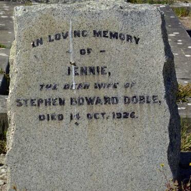 DOBLE Jennie -1926