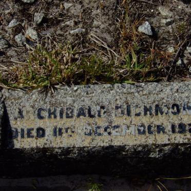 DICHMONT Archibald -1926