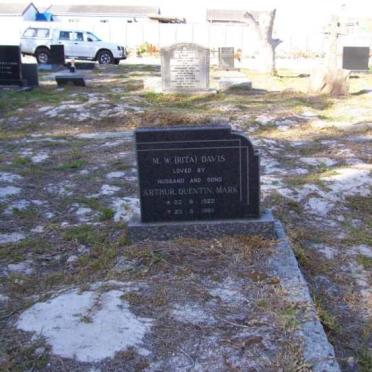 DAVIS M.W. :: ? Arthur Quintin Mark