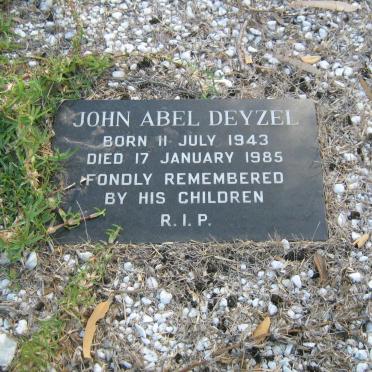 DEYZEL John Abel 1943-1985 