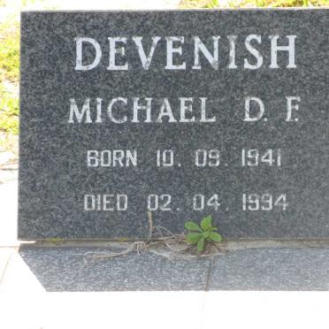 DEVENISH Michael D.F. 1941-1994
