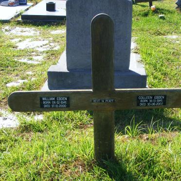 EBDEN William 1941-2000 &amp; Colleen 1941-2002