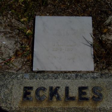 ECKLES :: DANIELS William John 1917-1998