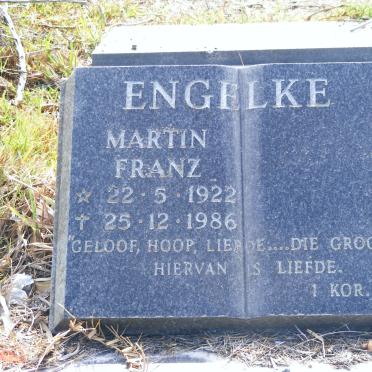 ENGELKE Martin Franz 1922-1986