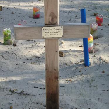 FREDERICKS Peter John 1953-2009