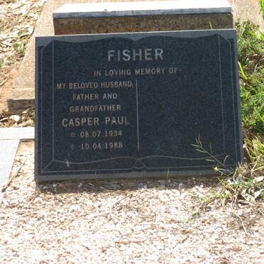 FISHER Casper Paul 1934-1988
