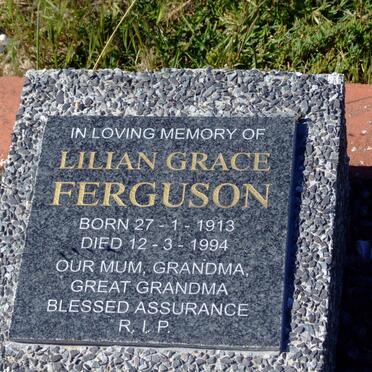 FERGUSON Lilian Grace 1913-1994