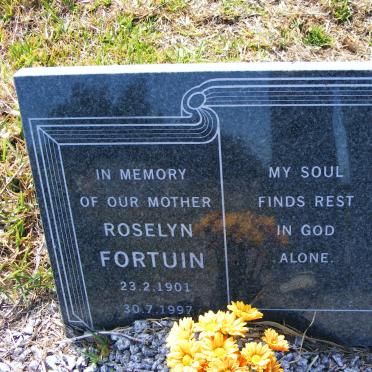 FORTUIN Roselyn 1901-1997