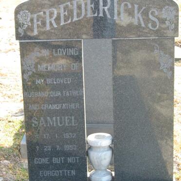 FREDERICKS Samuel 1932-1993