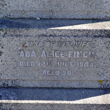 FINCH Charley -1932 &amp; Ada Alice -1943