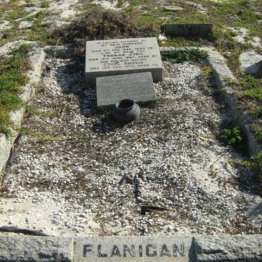 FLANIGAN John -1959 :: FLANIGAN Thomas John -1957 :: FLANIGAN Ethel Amelia -1974 :: ATKINS Elizabeth Sarah