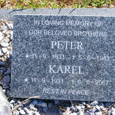 FRANSMAN Karel 1931-2007 :: FRANSMAN Peter 1931-1943