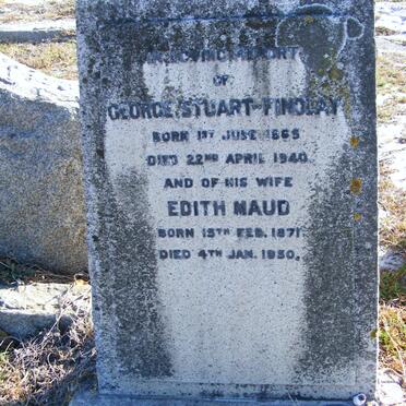 FINDLAY George, STUART 1865-1940 &amp; Edith Maud 1871-1950