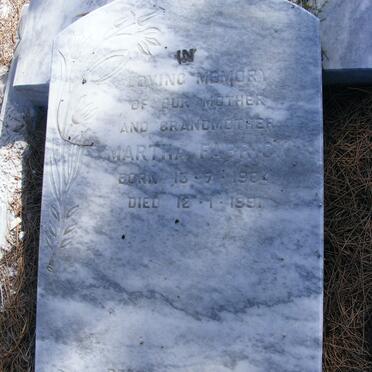 FABRICK Martha 1904-1991