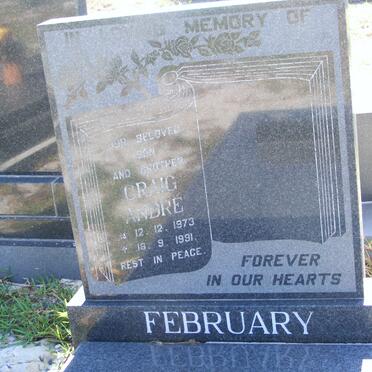 FEBRUARY Craig Andre 1973-1991