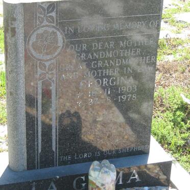 GAMA Georgina, la 1903-1978