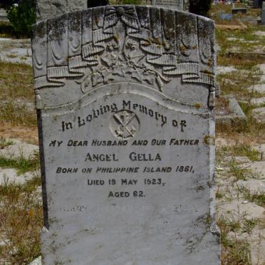 GELLA Angel 1861-1923 &amp; Mary Elizabeth -1968