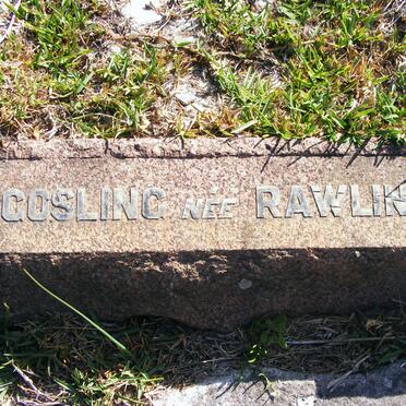 GOSLING Gwendoline Mary nee RAWLINS 1913-1954