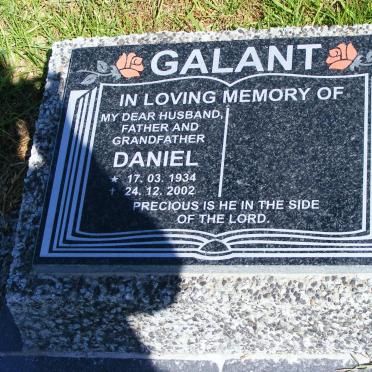 GALANT Daniel 1934-2002